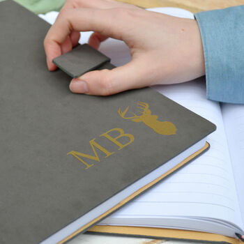 Stag Personalised Notebook, 2 of 2