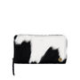 Black And White Cowhide Clutch And Purse Matching Set, thumbnail 2 of 8