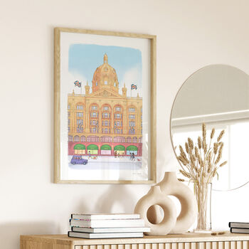 Harrods Store London Fine Art Print, 4 of 5