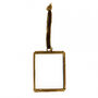 Tiny Distressed Brass Photo Frame, thumbnail 3 of 4