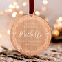 Personalised In Loving Memory Remembrance Bauble, thumbnail 1 of 3
