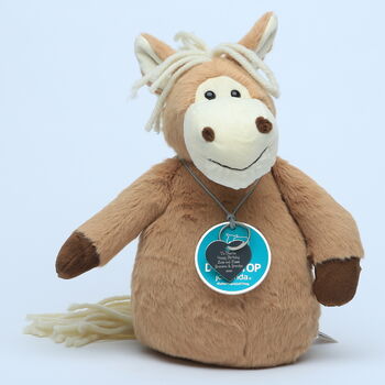 Haffi Pony Door Stop With Personalised Keyring, 3 of 10