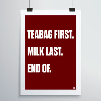 Teabag First Print, 4 of 4