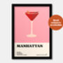 Manhattan Cocktail Print, thumbnail 4 of 7