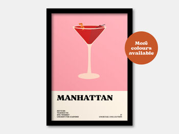 Manhattan Cocktail Print, 4 of 7