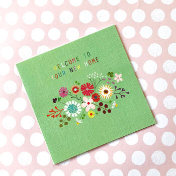 Floral New Home Card, 4 of 5