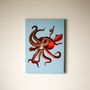 Squid Glow In The Dark Canvas, thumbnail 6 of 6
