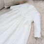 Cotton Christening Gown Lana, thumbnail 2 of 6