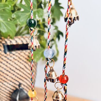 Mini Indian Bells Wind Chime Garland, 3 of 5