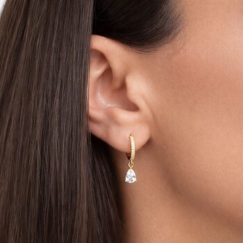 Teardrop Earrings Gold And Silver Gift For Mothers Day And Bridesmaids, 4 of 8