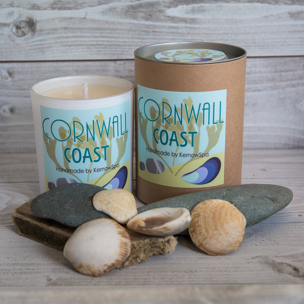 Cornwall Coast Gift Boxed Candle