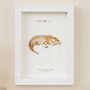 Personalised Crococile Wall Art New Baby Gift, thumbnail 2 of 5