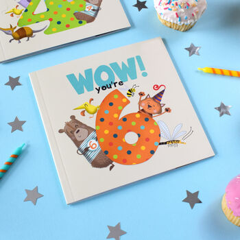 Wow You're Six! A Birthday Book You Can Send As A Card, 6 of 12