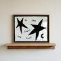 To The Stars And Back Nursery Hand Painted Print, thumbnail 2 of 9