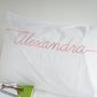 Personalised Script Embroidered Pillowcase, thumbnail 2 of 3