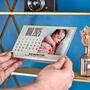 Personalised New Dad Metal Photo And Date Print, thumbnail 3 of 4