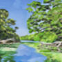 Frenchman’s Creek, Cornwall Art Print, thumbnail 2 of 2
