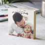 First Father's Day Wooden Photo, thumbnail 1 of 12