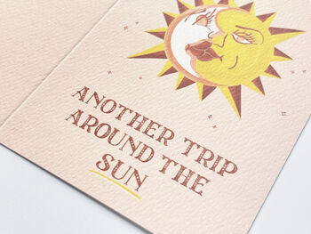 Another Trip Around The Sun Greeting Card, 2 of 8