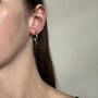 Silver Maxi Naut Hoops, thumbnail 2 of 2