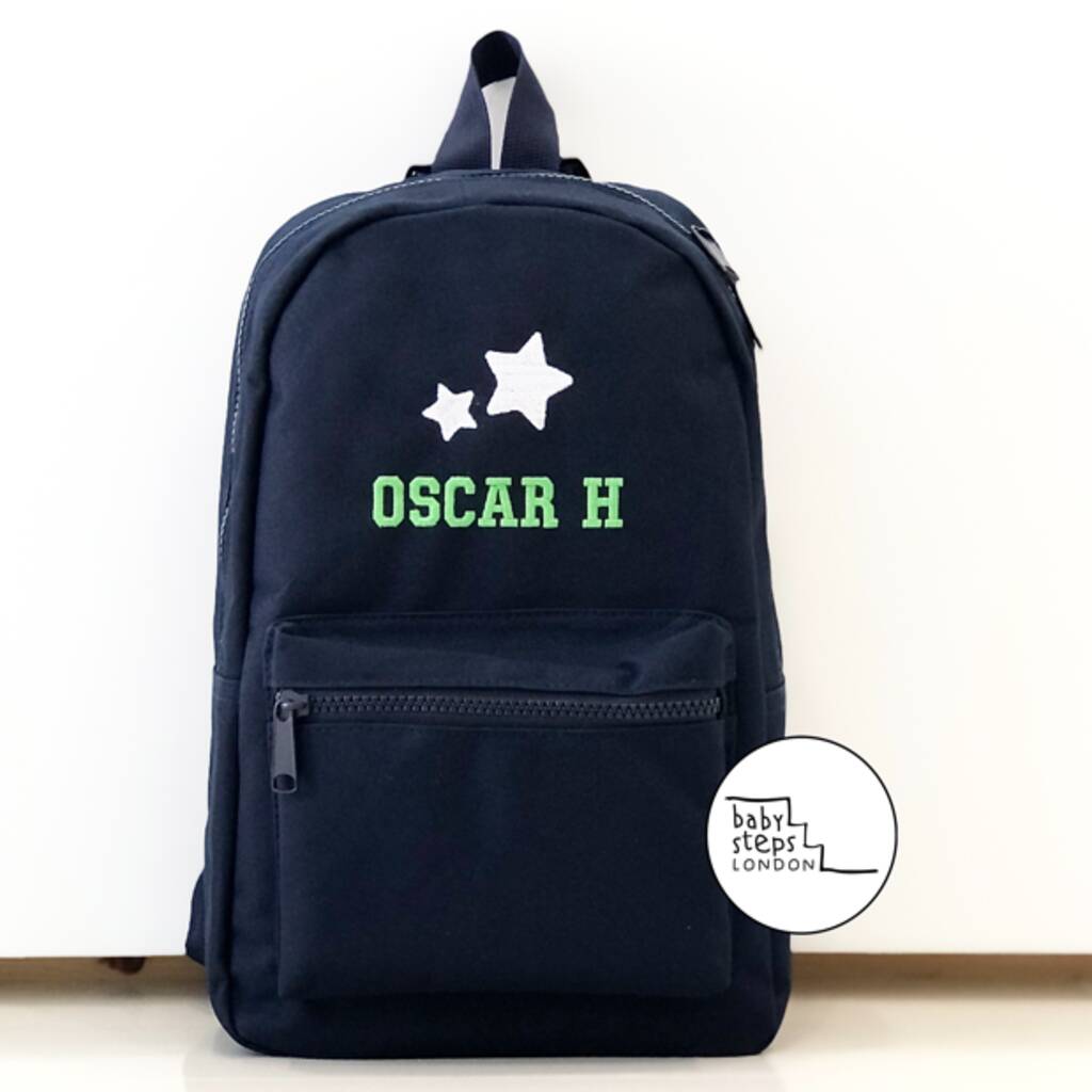 Personalised Name And Design Unisex Mini Backpack, 1 of 12