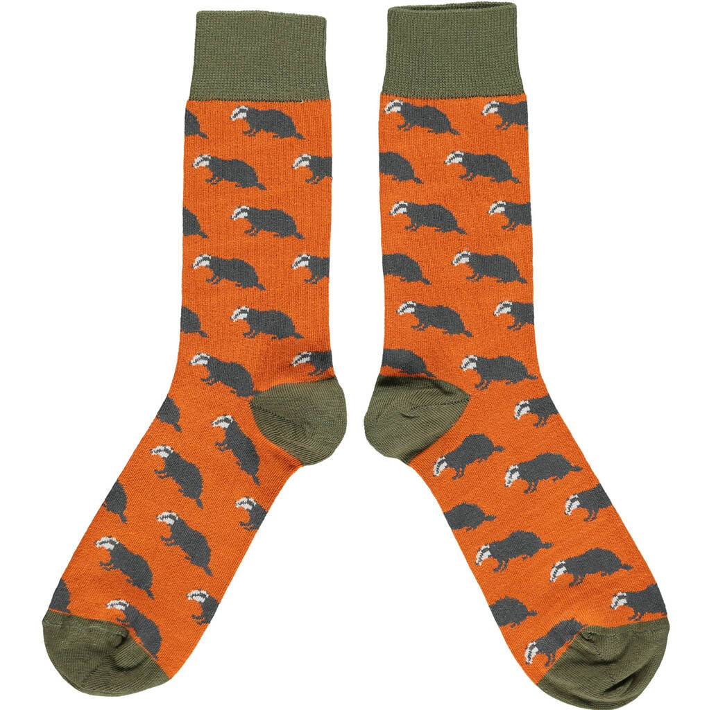 Men's Organic Cotton Animal Socks By catherine tough ...