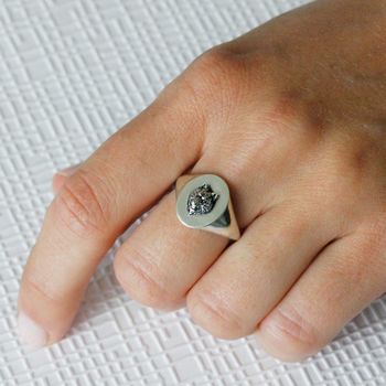 Wolf Signet Ring, 7 of 8