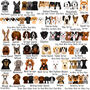 Dog Breed ID Tag Personalised Realistic Illustrations, thumbnail 8 of 12