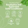 Eucalyptus Spearmint Conditioner Bar For All Hair Types, thumbnail 4 of 10