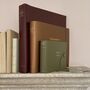 Personalised Library Look Small Leather Album, thumbnail 8 of 8