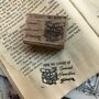 From The Library Of Personalised Rubber Stamp, thumbnail 2 of 4