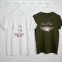 Bride To Be Floral And Rose Gold T Shirt, thumbnail 2 of 3