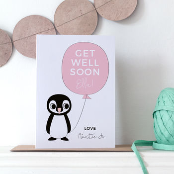 Personalised Get Well Soon Card, 2 of 4