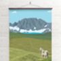 Kootenay National Park Canada Travel Poster Art Print, thumbnail 2 of 6