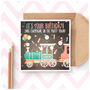 Party Train Funny Birthday Greeting Card For Him Her, thumbnail 1 of 6