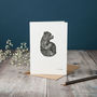B Is For Bear Card, thumbnail 1 of 2