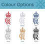 King Charles Royal Emblem Luxury Shawl Collar Robe, thumbnail 6 of 10