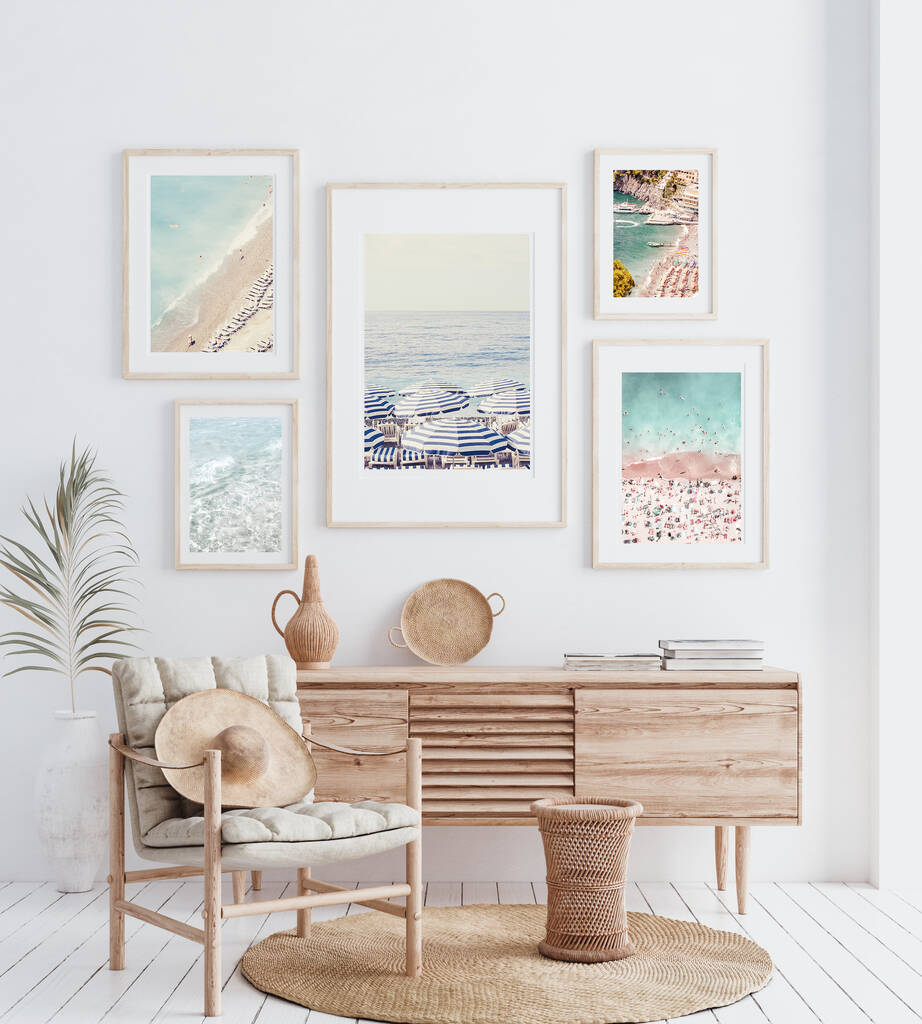 Gallery Wall Beach Print Set Unframed By Ruby and B