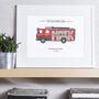 Personalised Firefighter Print, thumbnail 1 of 3
