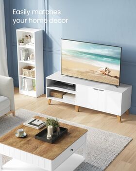 Tv Stand Cabinet For 65 Inch Tv Adjustable Shelves, 3 of 12