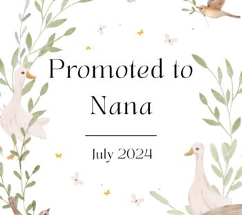 Promoted To Nanny, Nana, Grandma, Pregnancy Announcement Candle Gift, 8 of 10