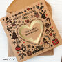 Surprise Scratch Reveal Personalised Christmas Card Kraft, thumbnail 1 of 3