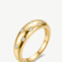 Moissanite Gold Or Silver Dome Star Ring, thumbnail 4 of 6