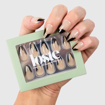 Loste Reusable Press On Nails Gift Set, Perfect Stocking Filler: Manhattan, 2 of 5