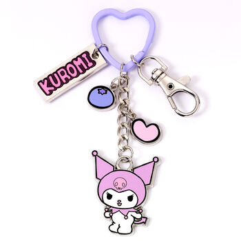 Hello Kitty Kuromi Keyring With Charms, 3 of 4