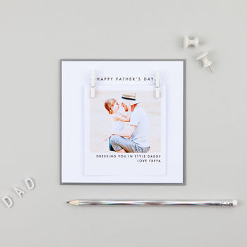 Personalised Luxury Photo Message Card, 5 of 5