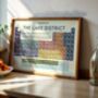 The Lake District Periodic Table Art Print, thumbnail 1 of 11