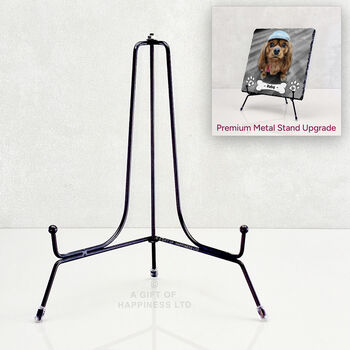 Personalised Dog Photo Slate Gift With Professional Photo Editing For Dog Mums And Dads, 5 of 6