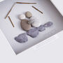 Personalised 'Happiness is Homemade' Pebble Picture, thumbnail 3 of 3