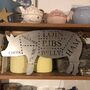 Home Kitchen Or Garden Sign Pig Decoration Ornament, thumbnail 8 of 8